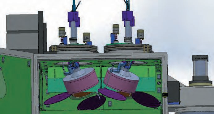 高真空 8”Wafer Cluster 多腔体自动传输 蒸镀 溅镀系统.PNG